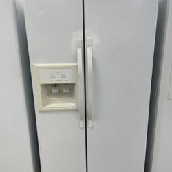 Refrigerator Used White Fridge Working Perfect