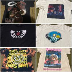 Boys Small Shirt Bundle (6 Pieces) Nike, Disney, Goosebumps