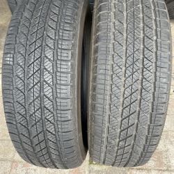 2 tires Bridgestone 235 65 18 