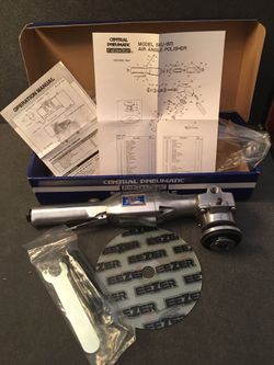 Central Pneumatic Professional Air Angle Polisher NEW NEVER USED