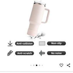 NEW SILICONE BUMPER FOR 30/40 OZ STANLEY CUP.  It Is PURPLE, NOT COLOR IN PHOTOS. SEE ALL PHOTOS.  CASH PICKUP ONLY