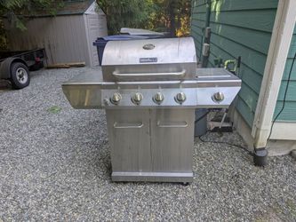 Free Used Propane Stainless Steel Grill