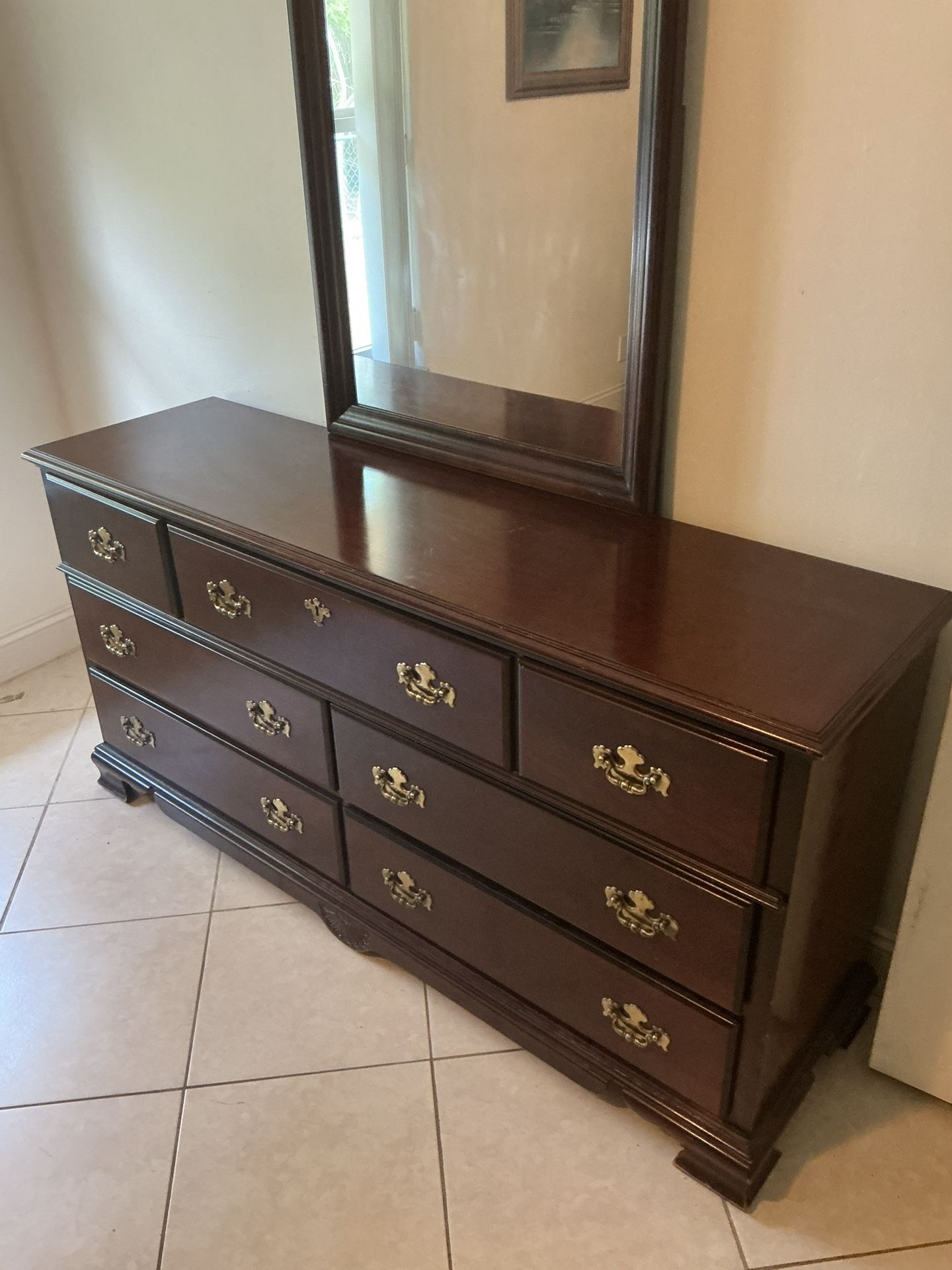 Dresser And Headboard For Queen Size Bed Selling Both Together