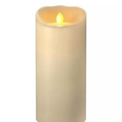 Flicker Elite Candle Cream LED Wax Looks Like Real Flame Frameless