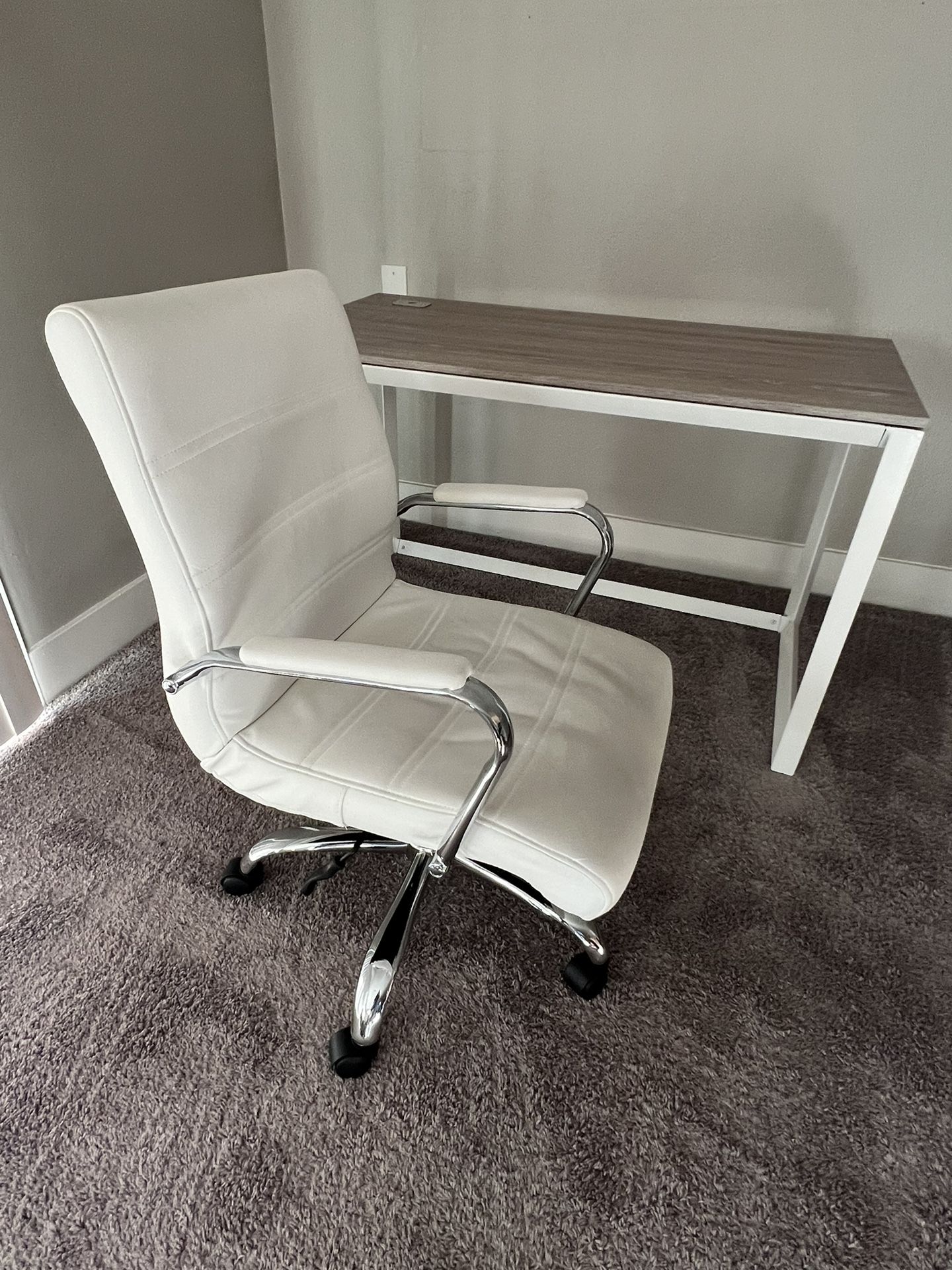 Office Desk and Chair 