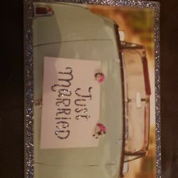"Just Married" Greeting Card