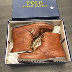 Ralph Lauren Ranger Boots Size 9.5
