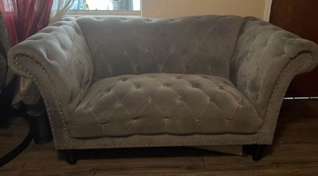 2 piece set Gray Sofas