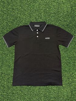 Amiri Black Polo