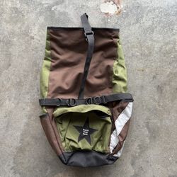Black Star Bags Bike Pannier - Olive