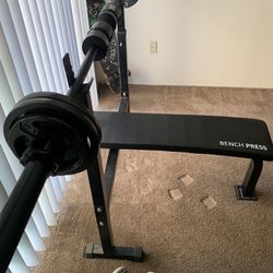 Olympic Weight Bench Set