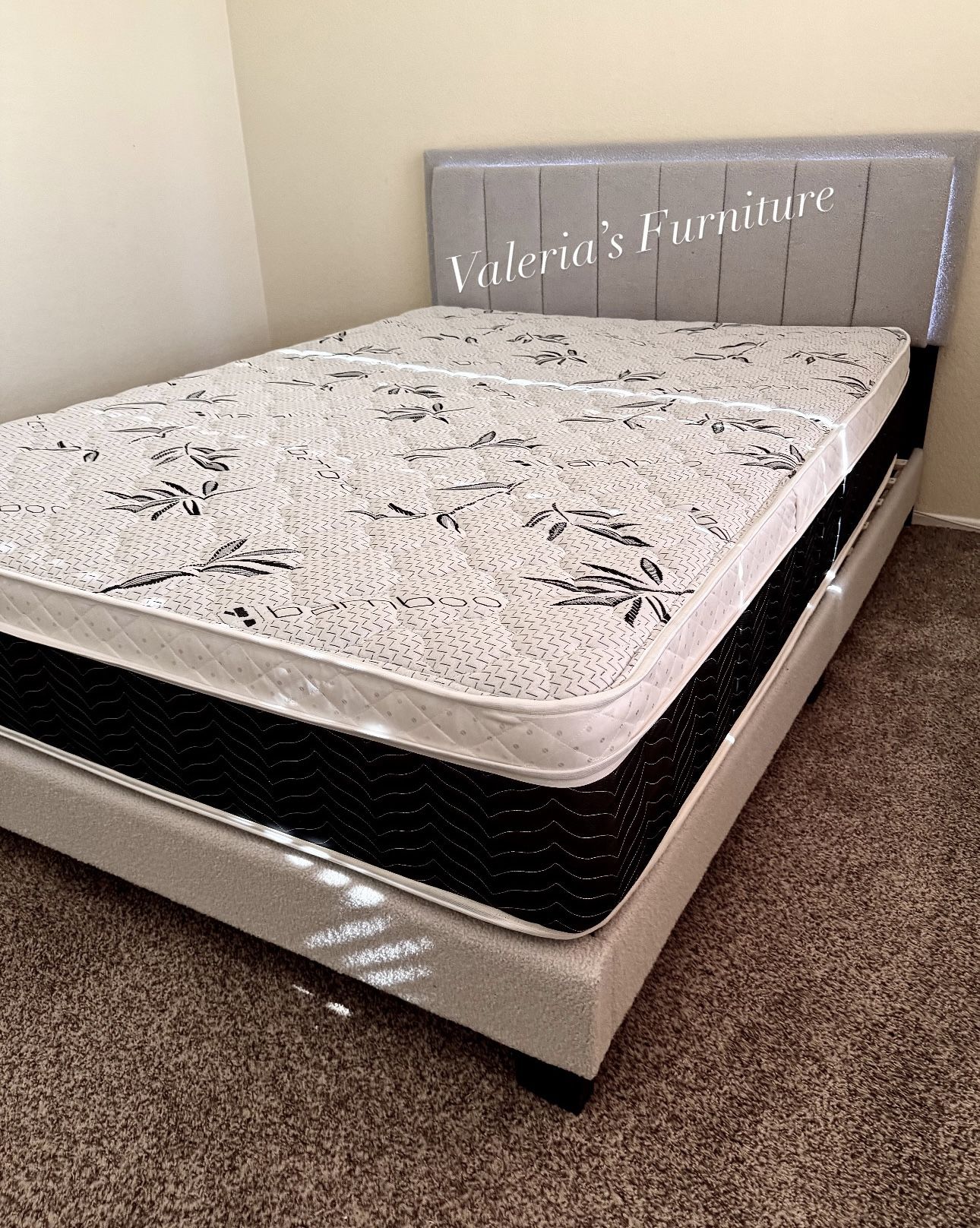 New Queen Bed With Mattress