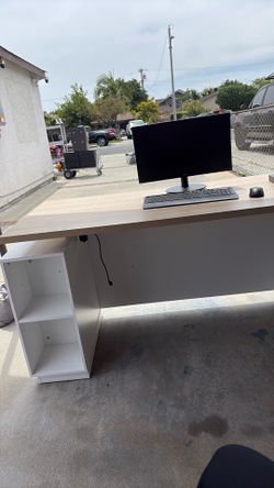 Two office desk sets