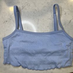 Blue Bikini Top 