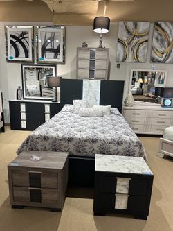 4PC Queen Bedroom Set