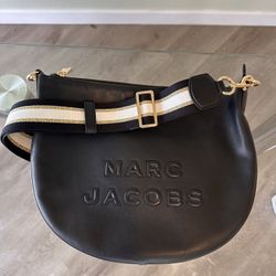 Marc Jacobs Flash Hobo Crossbody Shoulder Bag Adj Strap