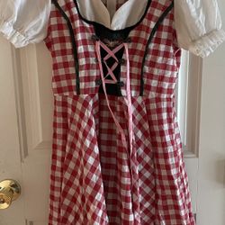 Octoberfest Bavarian German Dirndl Halloween Dress costume