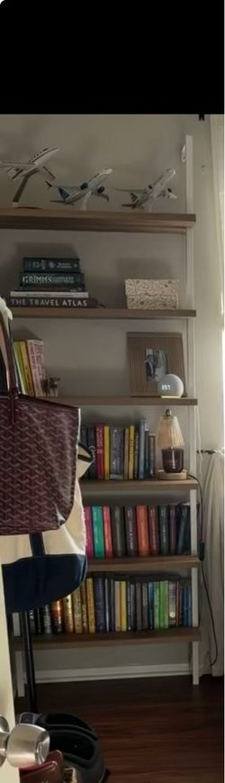 Tall bookshelf