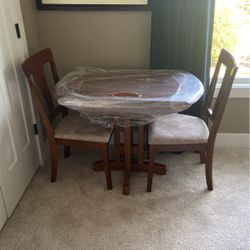Folding Table And Two Chairs