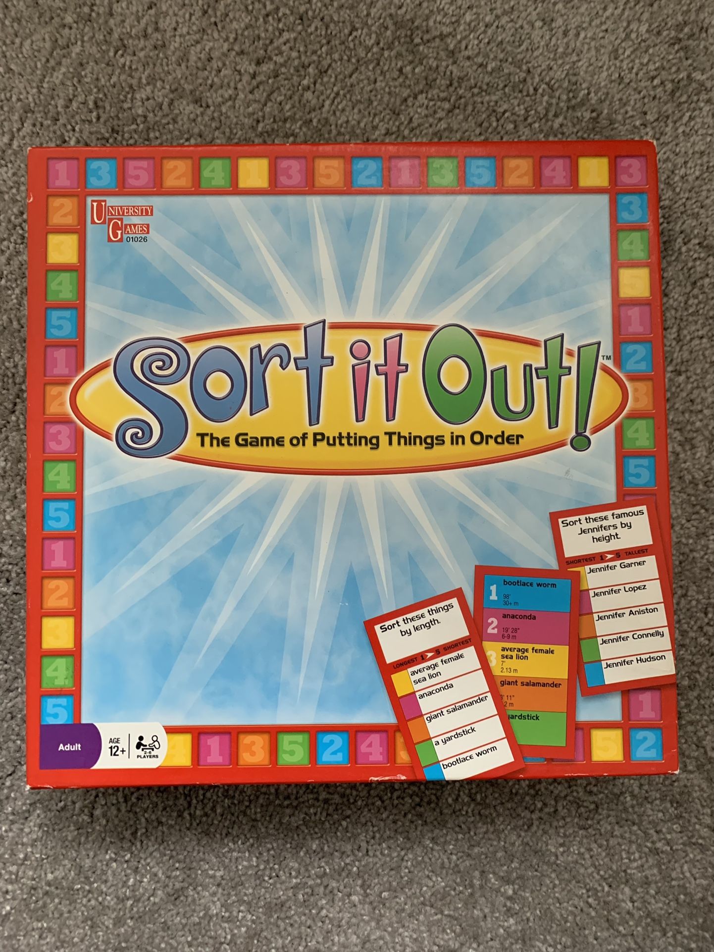 Sort It Out Board Game