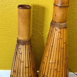 Bamboo Floor Vase