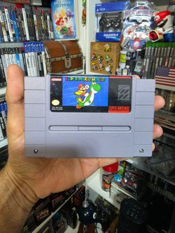 Super Mario World SNES Cartridge
