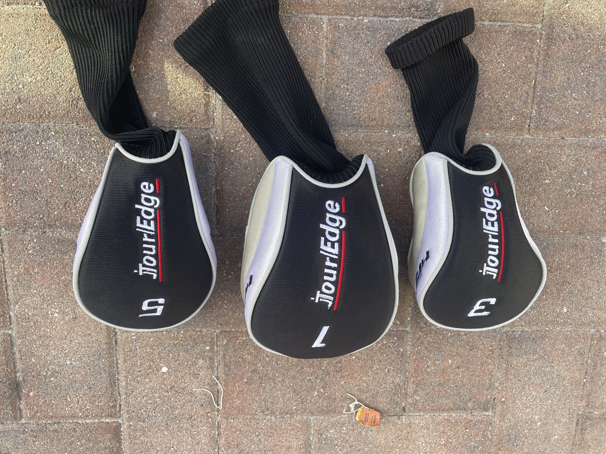 Tour Edge 3 Pc Head Cover Set