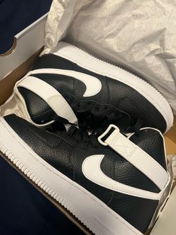 Nike air high black and white mens size 8