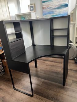 IKEA Micke Corner Desk Workstation