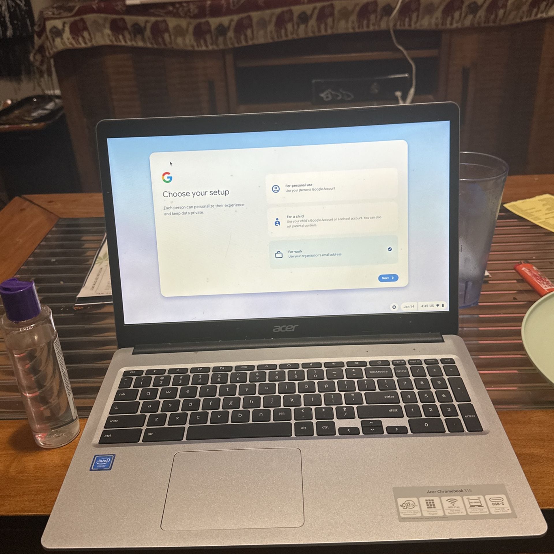 Chromebook acer