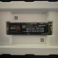 Samsung 860 EVO SSD 1TB - M.2 SATA Internal Solid State Drive with V-NAND Technology (MZ-N6E1T0)