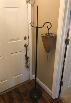 Vintage pole lamp