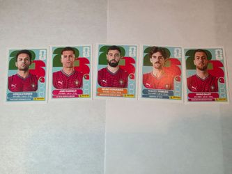 Panini FIFA World Cup 2026 Portugal Sticker Set of 5