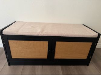 Bench with storage