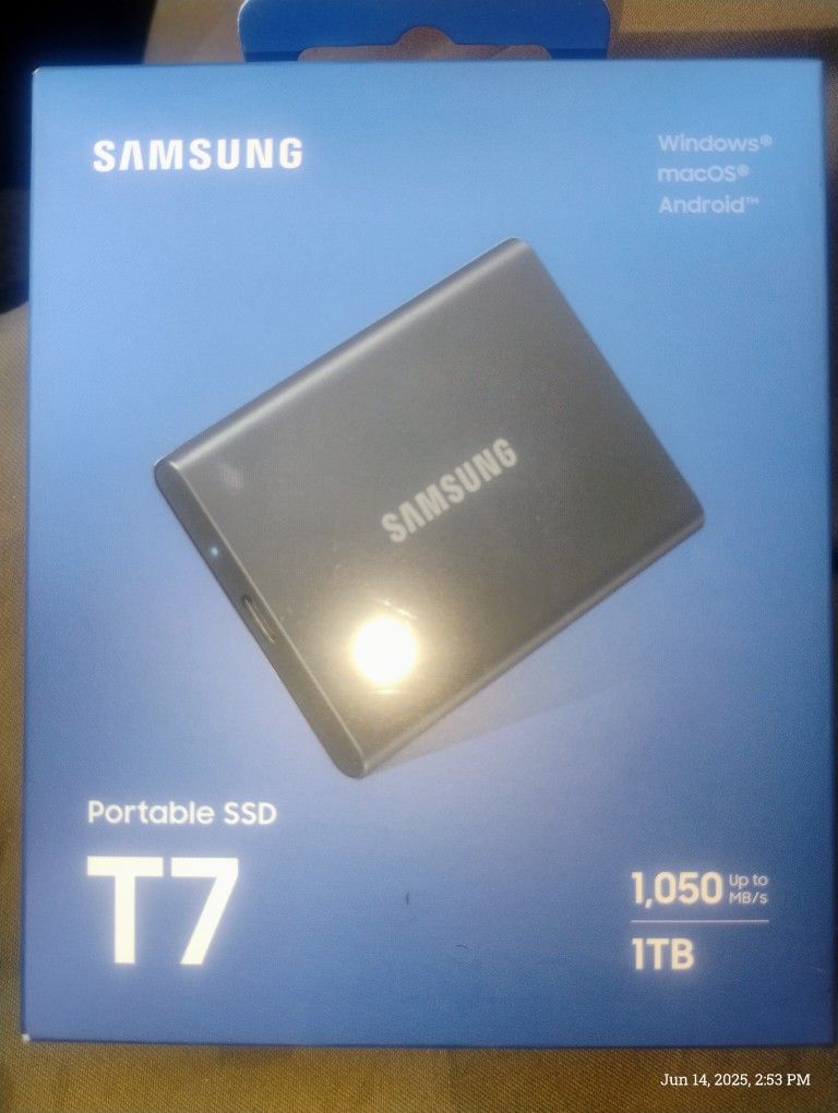 Samsung Portable SSD T7