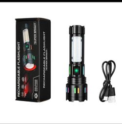 Rechargeable Handheld LED Flashlight