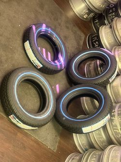155/80/13 new tires Tornel white Wall set of 4