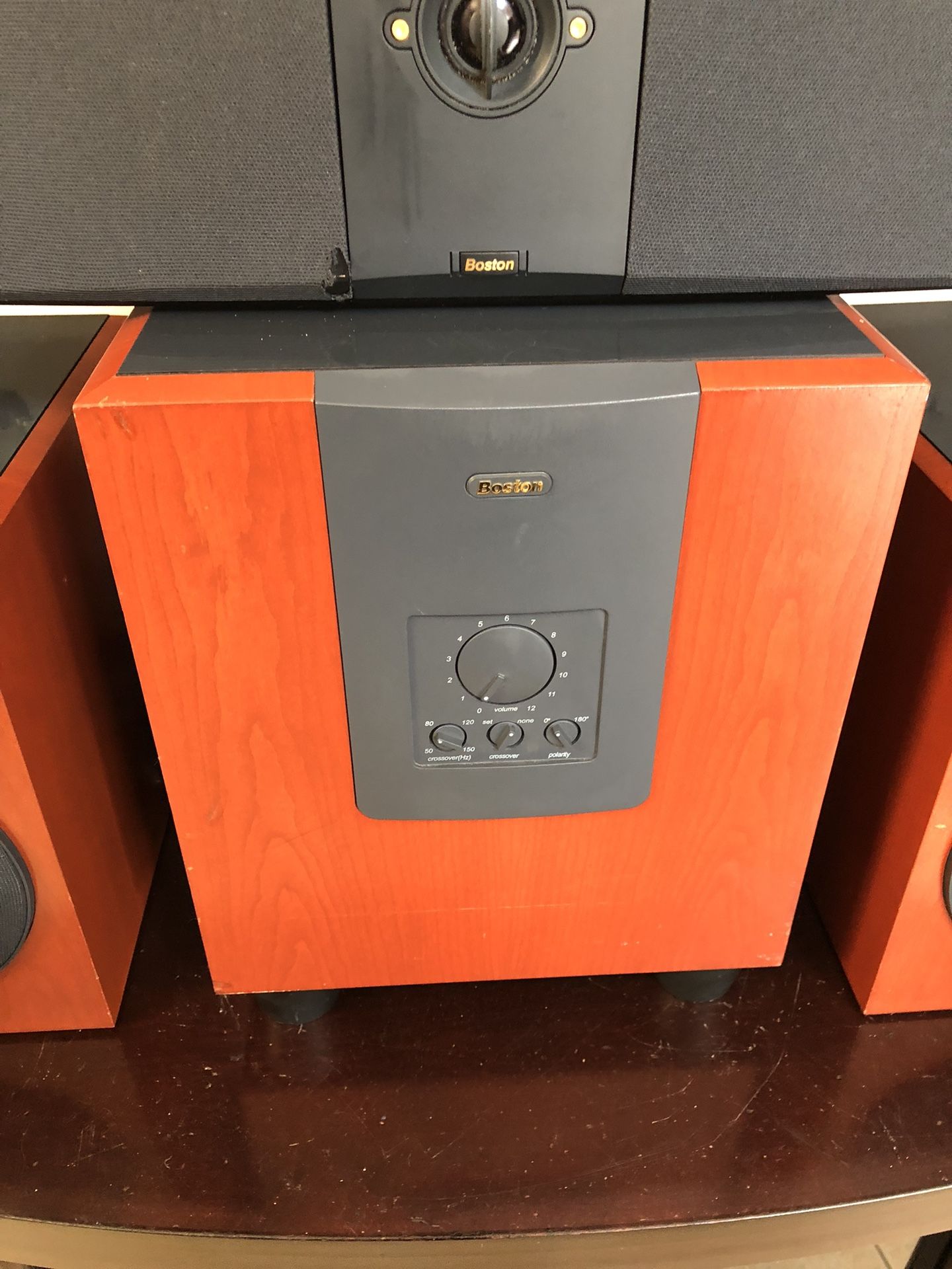 Boston Acoustics Surround Sound System Speakers with Subwoofer for Sale in West Palm Beach, FL