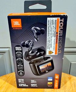 JBL Tour Pro 3 True Wireless Noise-cancel5ing Earphones - Black175 Firm On  Price,AUTENTIC JBL