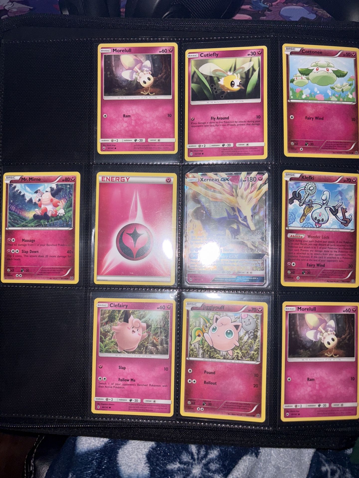 Fairy Type Pokemon Card Lot 