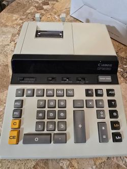 Canon Electronic Calculator