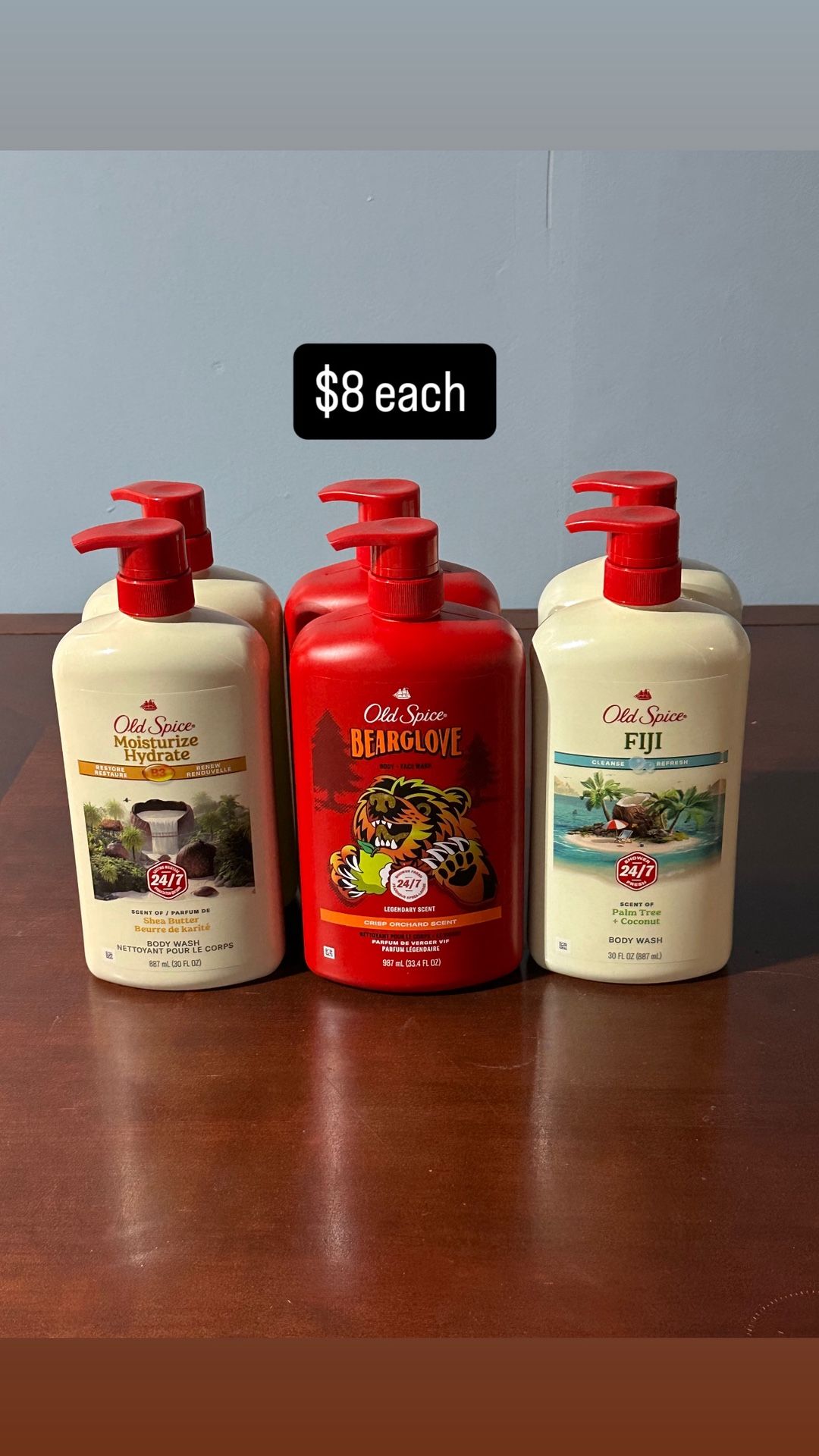 Old Spice Wild Collection Bearglove Body Wash Pump - 33.4 fl oz