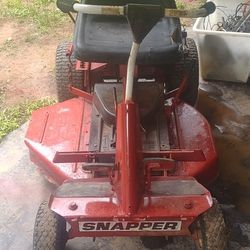 Snapper 12.5hp riding mower