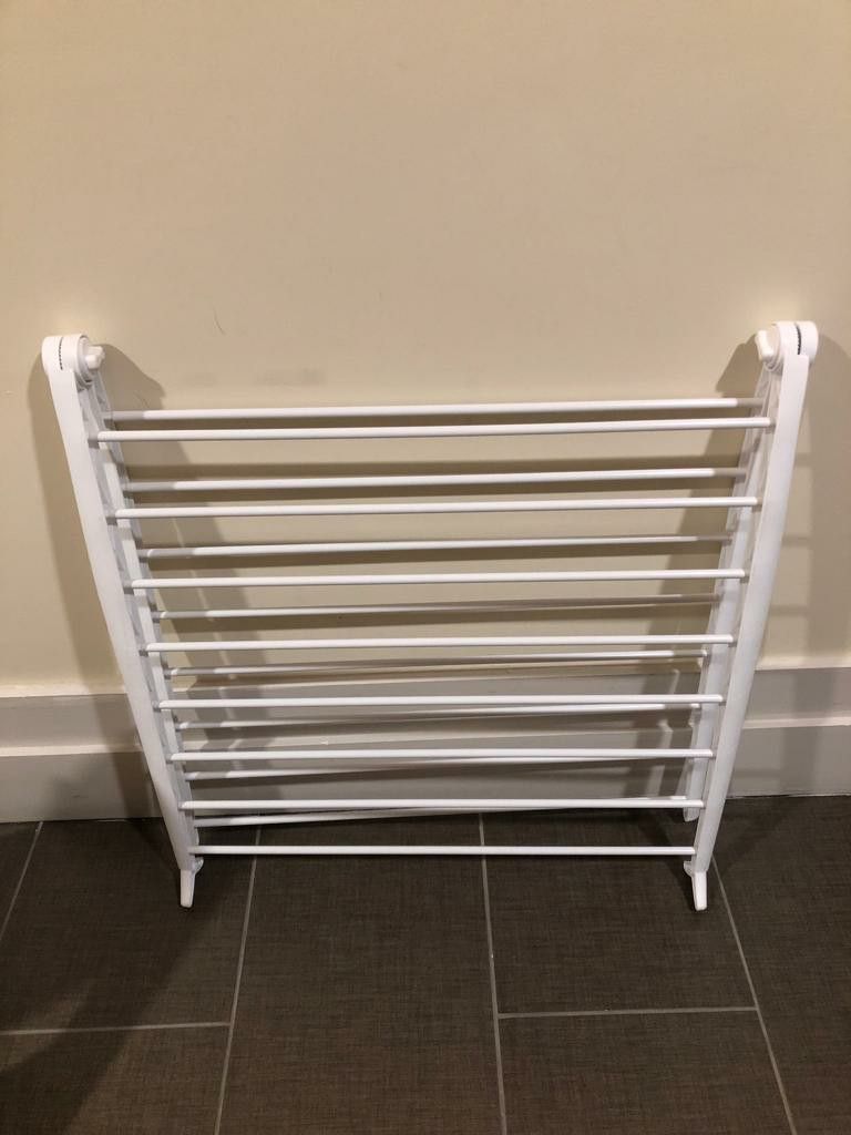 Whitmor Spacemaker Drying Rack, White
