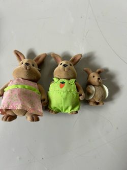 Calico Critters Rabbit Family Set of 3