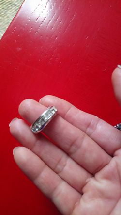 Silver ring Size 5