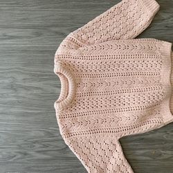 Zara Baby Girl Knit Sweatshirt