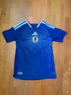 Blue JFA Japan soccer team adidas Jersey