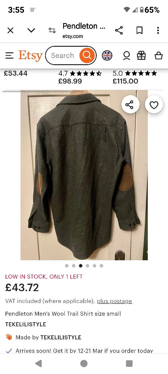 Pendleton Trail Wool Shirt
