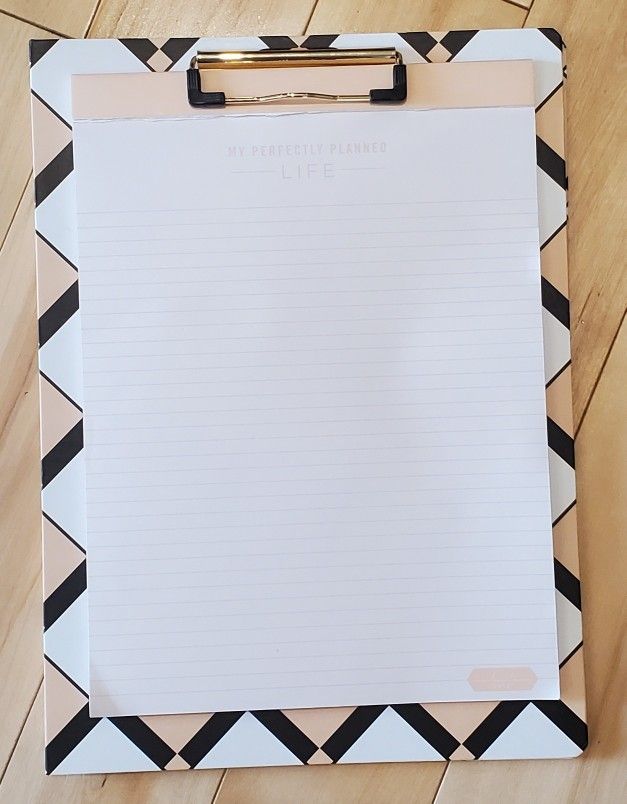 'My Perfectly Planned Life' Notebook Portfolio